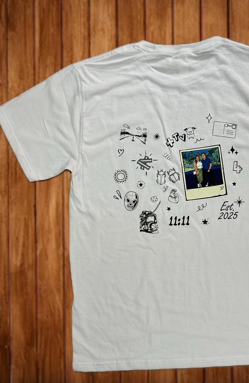 Playeras personalizadas BeeyouMX disponible